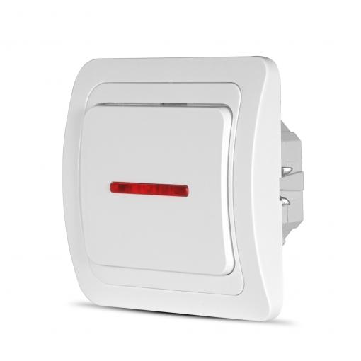 Dotykový regulátor LED Elektrobock DR4-LED-S, 230 V, bílý