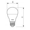LED žárovka Philips, E27, 12,5W, A60, 6500K    P577813