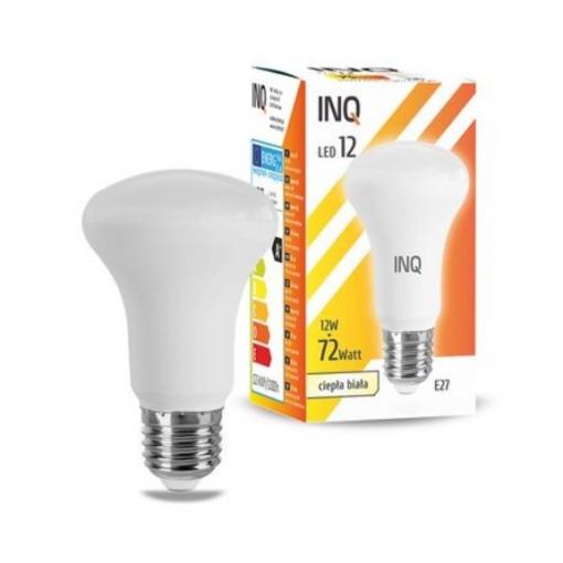 LED žárovka INQ, E27 refl.R63 12W, teplá bílá   IN148114