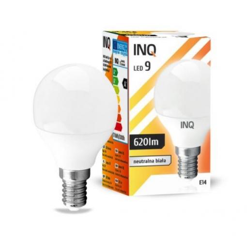 LED žárovka INQ, E14 ilum.7,0W P45, neutrální bílá   IN403146