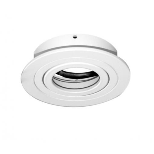 Podhledové bodové svítidlo MINO212-WH kruhové, výklopné ALU-bílé