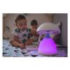 NILSEN LED stolní lampa MAGIC Kids dotyková, 3,5W, barev.podsvícení, bílá   DN008