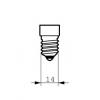 LED žárovka Philips E14 7W 2700K 230V P48 FR