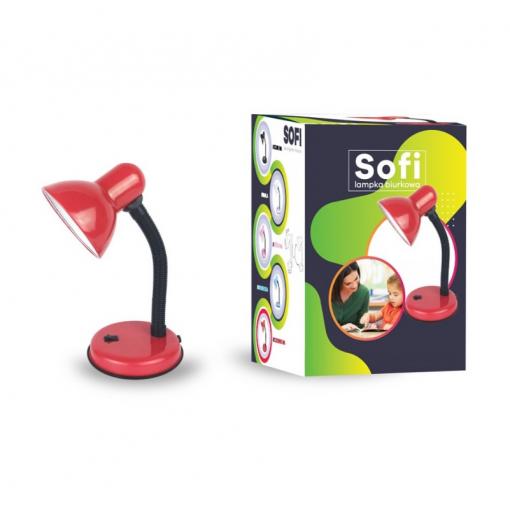 INQ Kancelářská stolní lampa SOFI FN006 (červená)