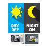 LED žárovka INQ, E27 10W A60, teplá bílá+soumrak.+pohyb.senzor   IN