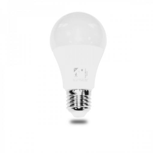 LED žárovka INQ, E27 10W A60, teplá bílá+soumrak.+pohyb.senzor   IN
