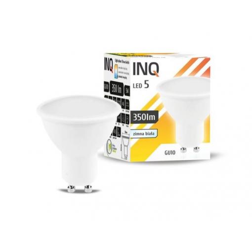 LED žárovka INQ, GU10 LED5 5W studená bílá   IN401388