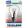 Žárovka TECHLAMP čirá 40W E27 240V A55