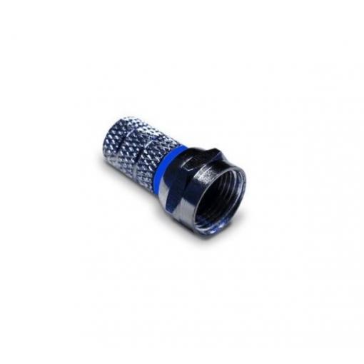 Anténní konektor F Fracarro KCF70B, šroubovací, 7,0 mm, balení 10 ks