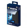 Záložní zdroj energie VARTA LCD PowerBank 7800mA, 2xUSB, 1xmicroUSB  57970