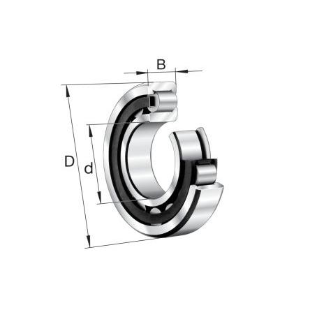 Válečkové ložisko NJ212-E-XL-TVP2 FAG 60 mm (vnitřní prům.) 110 mm OD