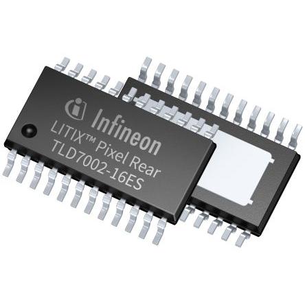 IO ovladačů LED TLD700216ESXUMA1, řada: TLD700216E AEC-Q100 28V 76.5 mA PWM 35V 16 TSDSO Infineon