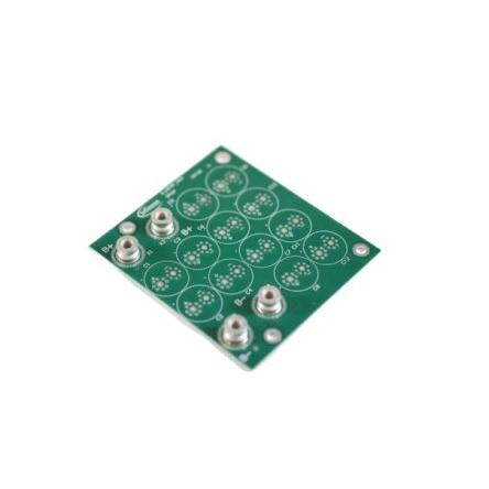 Demo deska Deska kondenzátoru Vyhodnocovací deska Infineon KIT_LGCAP_BOM005, pro použití s: Nízkonapěťové šířitelné