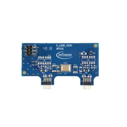 Demo deska Dceřiná karta MOSFET Infineon KIT_LGDB_BOM003, pro použití s: Nízkonapěťové šířitelné demonstrační desky s
