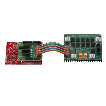 Vývojová sada pro řízení napájení R48VBATTSWITCH10TOBO1 Ochranné funkce Infineon 2ED4820-EM, pro použití s: 2ED4820-EM