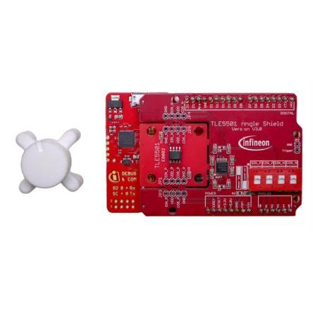 Magnetický spínač, klasifikace: Vyhodnocovací deska for TLE5501, pro použití s: TLE5501 TLE5501EVALKITTOBO1