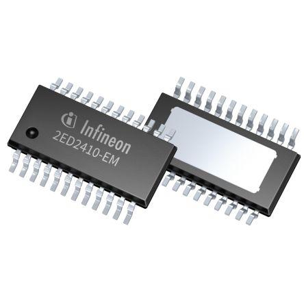 Infineon Budič hradla IC 2ED2410EMXUMA1 Budič hradla 1.4 A, počet kolíků: 24 kolíkový 58V, PG-TSDSO-24