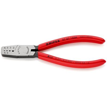 Krimpovací nástroj Knipex 3.5 mm, pro použití s: Drážkovací pouzdro