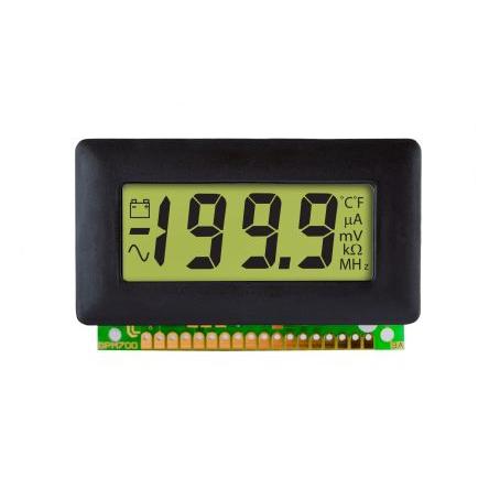 Digitální voltmetr, řada: 8556 LCD 3.5číslicový DC 0 °C až 50 °C 32 mm 62 mm, přesnost měřicího přístroje: ±1 % Lascar