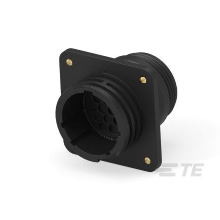 TE Connectivity Napájecí konektor, řada: CPC, formát pólů: 16, Montáž do panelu, 600V ac, 105 °C, -55 °C
