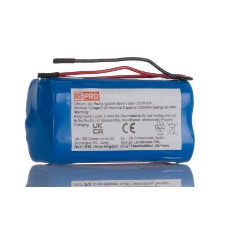 Nabíjecí bateriový modul RS PRO 7.2 V Li-Ion 1 RS PRO