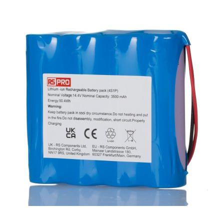 Nabíjecí bateriový modul RS PRO 14.4 V Li-Ion 1 RS PRO