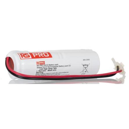 Nabíjecí bateriový modul RS PRO 2.4 V NiCd 2článkový 4000 mAh RS PRO