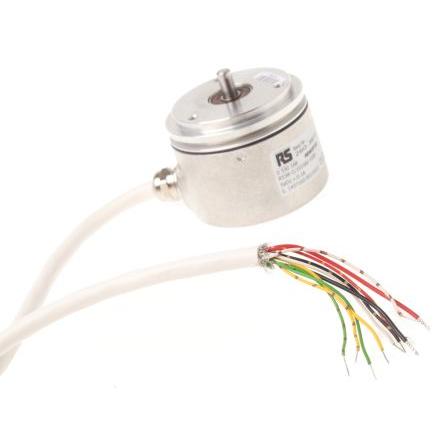 Přírůstkový kodér, řada: RI58-O Přírůstkové Dvojčinný 5V dc 10000 rpm 1024 ppr Pevný IP65, IP64 Hengstler 6 mm
