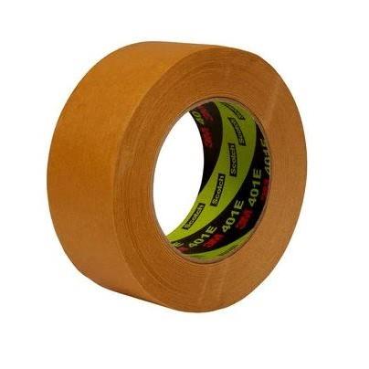 Maskovací páska, Hnědá 401E 48mm x 50m 401E materiál nosiče Krepový papír lepidlo z přírodního kaučuku 401 48mm 3M,
