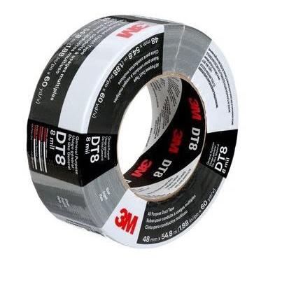 Páska na potrubí, Stříbrná, délka: 54.8 m x 48mm x 0.2 mm DT8 3M