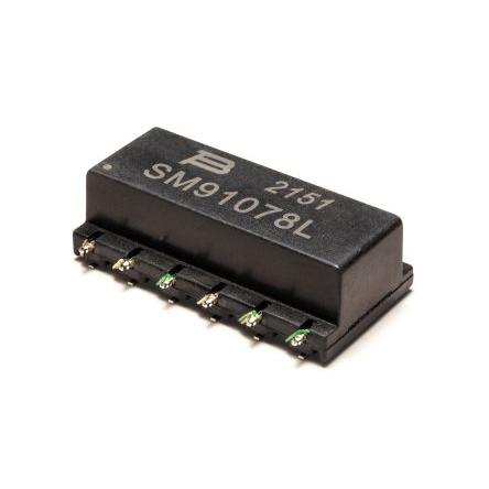 Bourns Audio transformátor, 0.6Ω, 4000 V ac, Povrch 2.5 W, 1 : 1 ± 2 %, Cín