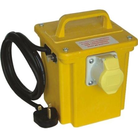 Carroll & Meynell Stavební transformátor 1, CM7501 375 VA, primární napětí: 230 V ac, sekundární napětí: 110 V ac, 3 A