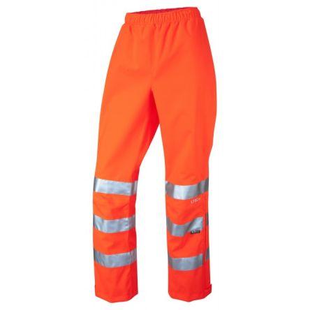 Leo Workwear LL02-O Oranžová Vzdušné Reflexní kalhoty XL