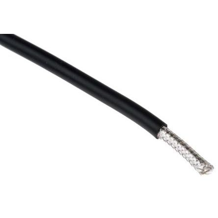 Koaxiální kabel, řada: RG-Kabel RG223/U, Černá Polyetylen, vnější průměr: 5.38 mm OD 20 m 50 Ω Bedea Bez koncovky