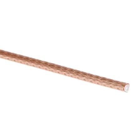 Koaxiální kabel, řada: RG-Kabel RG316/U, Hnědá Fluorovaný ethylenpropylen, vnější průměr: 2.5 mm OD 100 m 50 Ω Habia Bez