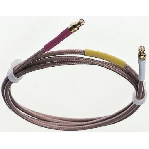 Koaxiální kabel, řada: MCX RG316 1 m 50 Ω Telegartner S koncovkou