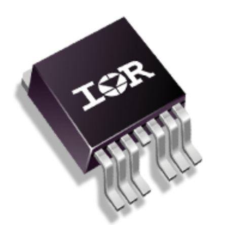 řada: HEXFET MOSFET IRFS4115TRL7PP N-kanálový 105 A 150 V Infineon, TO-263, počet kolíků: 7 kolíkový Vylepšení