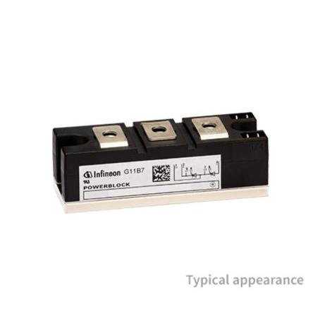 Infineon Tyristorový modul TD162N16KOFHPSA2 150 mA 4.4 kA 260 A 1600 V 1.41 V