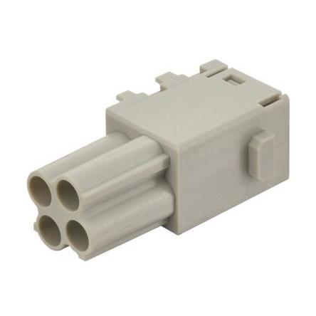 HARTING Napájecí konektor pro vysoké zatížení, řada: Han-Modular, Han-Domino, počet kontaktů: 4 16A Vnitřní, Kabel, 400V