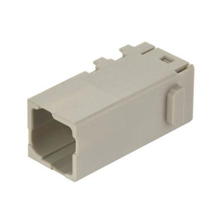 HARTING Napájecí konektor pro vysoké zatížení, řada: Han-Modular, Han-Domino, počet kontaktů: 4 16A Vnější, Kabel, 400V