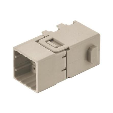 HARTING Napájecí konektor pro vysoké zatížení, řada: Han-Modular, Han-Domino, počet kontaktů: 6 16A Vnější, Kabel, 32V