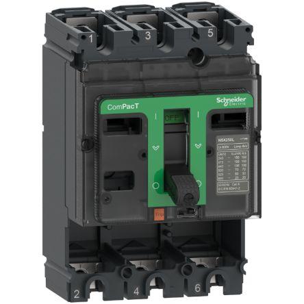 Schneider Electric Jistič s lisovaným pouzdrem, rozsah: ComPacT NSX 3pólový 100A vypínací výkon 100 kA, rozsah: ComPact