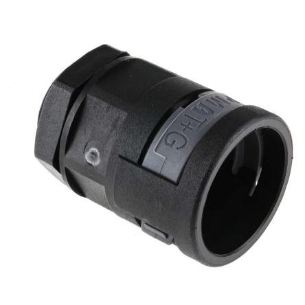 Montáž potrubí Instalační trubka Černá jmenovitá velikost 23 mm Polyamid 6 Černá, IP68 M25 PMA