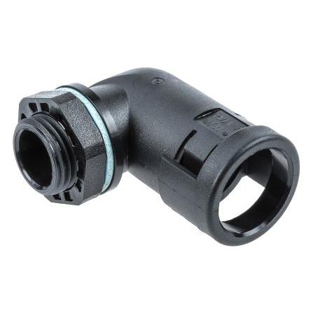 Armatura trubek na kabely Instalační trubka Černá jmenovitá velikost 12 mm Polyamid 6, IP68 M16 PMA