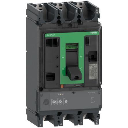 Schneider Electric Jistič s lisovaným pouzdrem, rozsah: ComPacT NSX 3pólový 400A vypínací výkon 36 kA, rozsah: ComPact