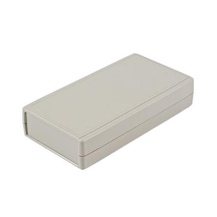 Hammond Kapesní pouzdro, řada: RH Integrovaná přihrádka na baterie Plastové barva Světle šedá 190 mm 40 mm 100 mm
