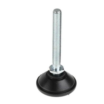 A040/005 Nu-Tech Engineering M8 40 mm Polyamidem vyztužený nylon Nastavitelná noha 450 kg 10 °