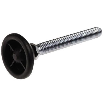 A040/008 Nu-Tech Engineering M10 40 mm Polyamidem vyztužený nylon Nastavitelná noha 500 kg 10 °