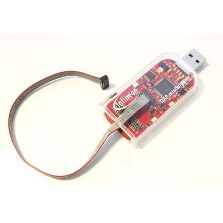 Infineon Vývojový nástroj pro mikrokontroléry, ARM KEIL uVision, Programátor KITMINIWIGGLER3USBTOBO1, Mikrokontrolér,