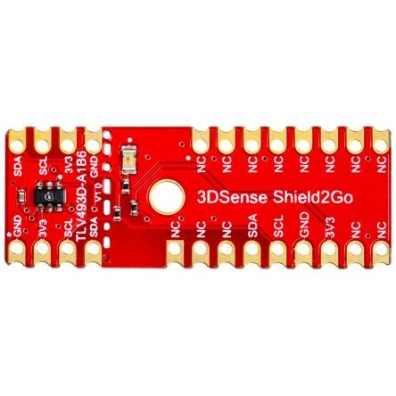 Infineon Vývojový nástroj pro mikrokontroléry, TLV493D-A1B6, Magnetický snímač 3D, Snímač S2GO3DSENSETLV493DTOBO1,